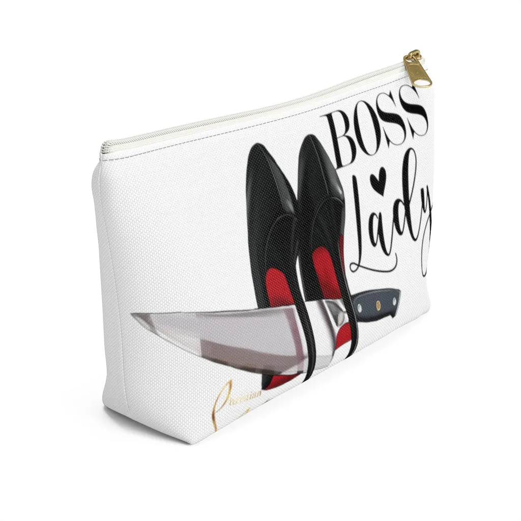 Boss Lady  Accessory Pouch w T-bottom