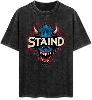 Breathable Vintage Oversized Cotton T-Shirts Stylish Shirts Crew Neck Short Sleeve