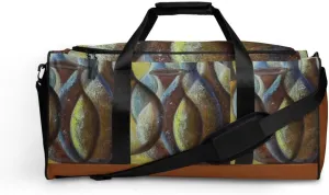 Brown Spanish Jars Duffle Bag