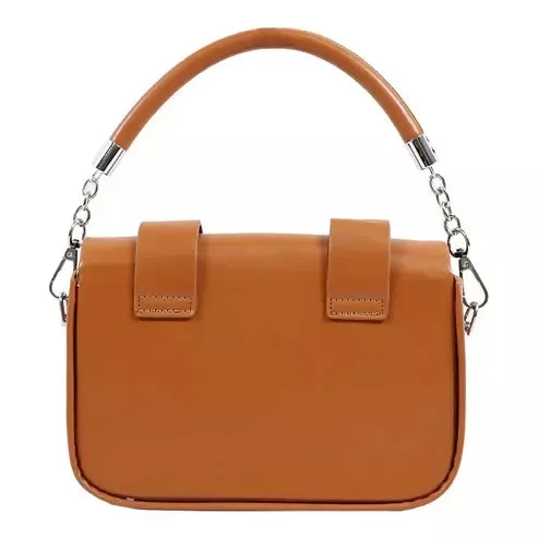 Buckle Handbag – Trendy & Stylish Shoulder Bag for Women (Brown)