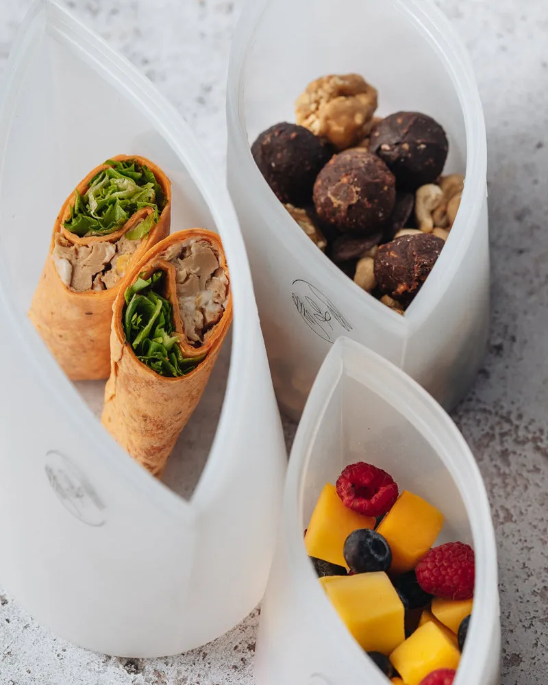 Bundle: Small reusable pouches x 5