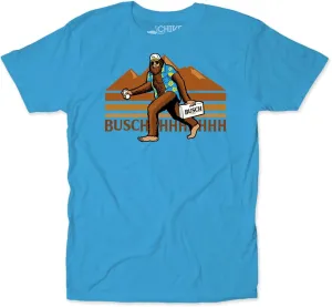 Busch Sasquatch Bigfoot Retro Style Funny T-Shirt