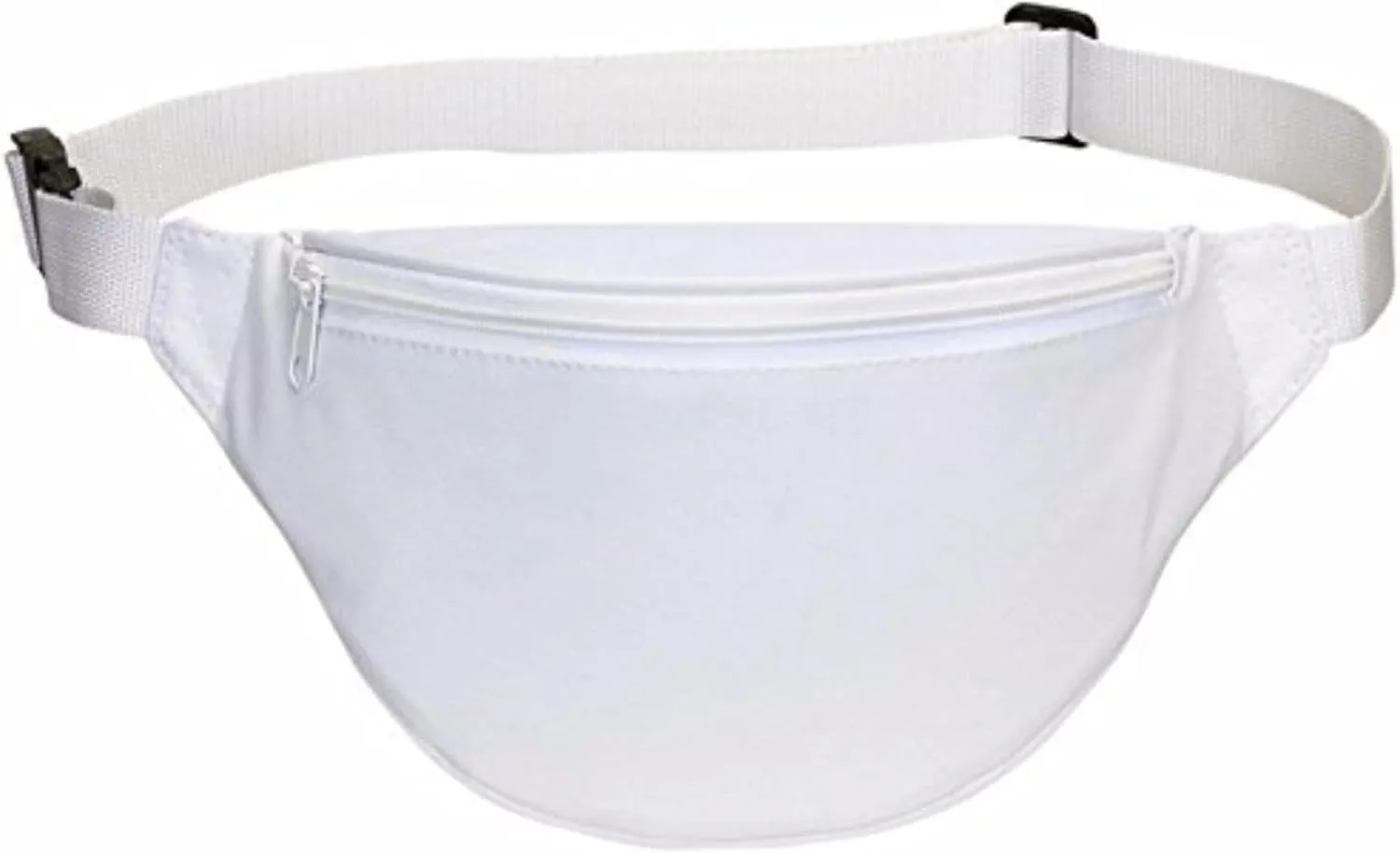 BuyAgain Fanny Pack, Unisex 2 Zipper Quick Release Buckle Travel Sport Running Waist Fanny Pack For Women Men