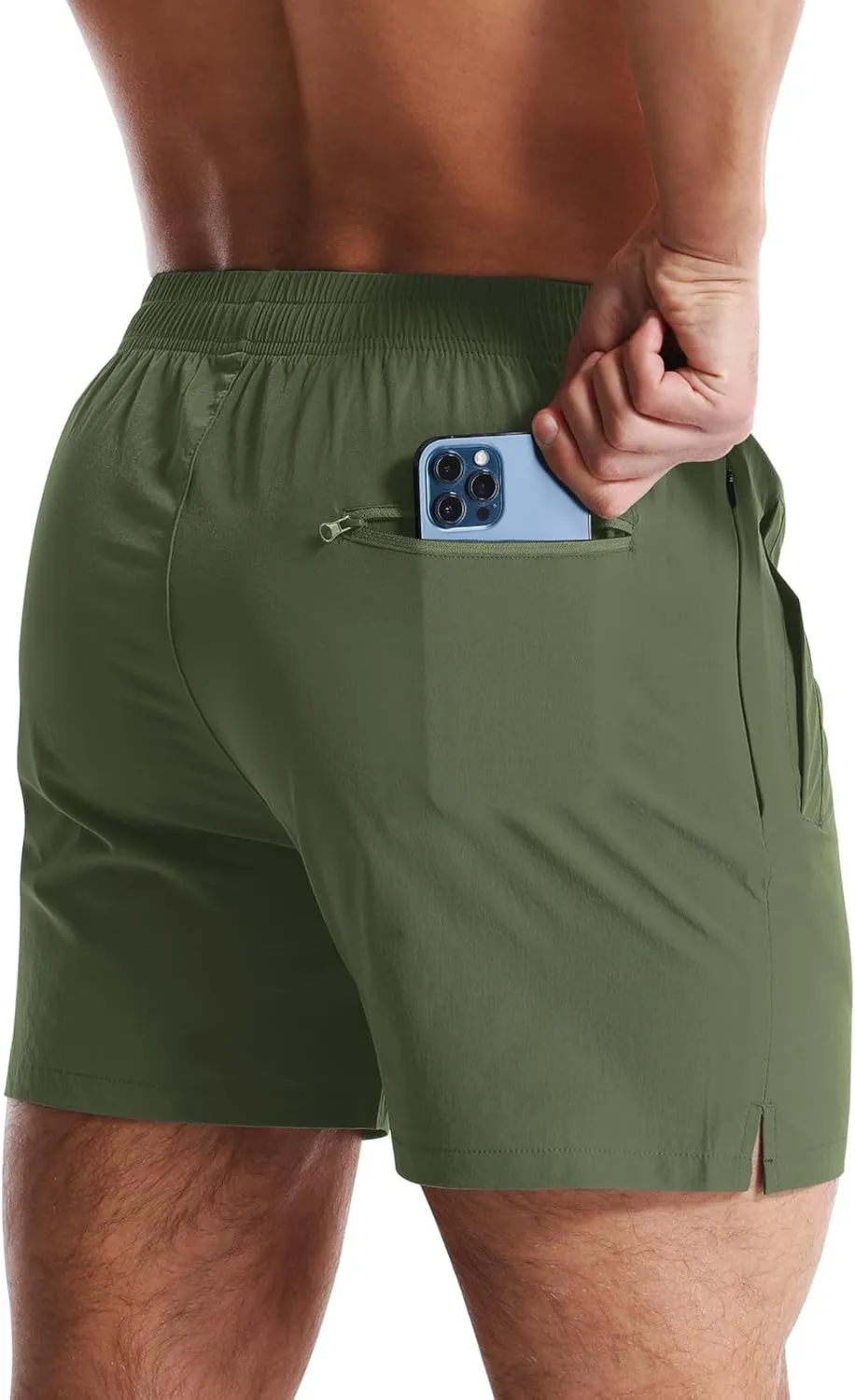 CANGHPGIN Mens Workout Athletic Shorts 7 inch / 5 inch Quick Dry Running Shorts Men Lightweight Sports Gym Shorts with Pocket