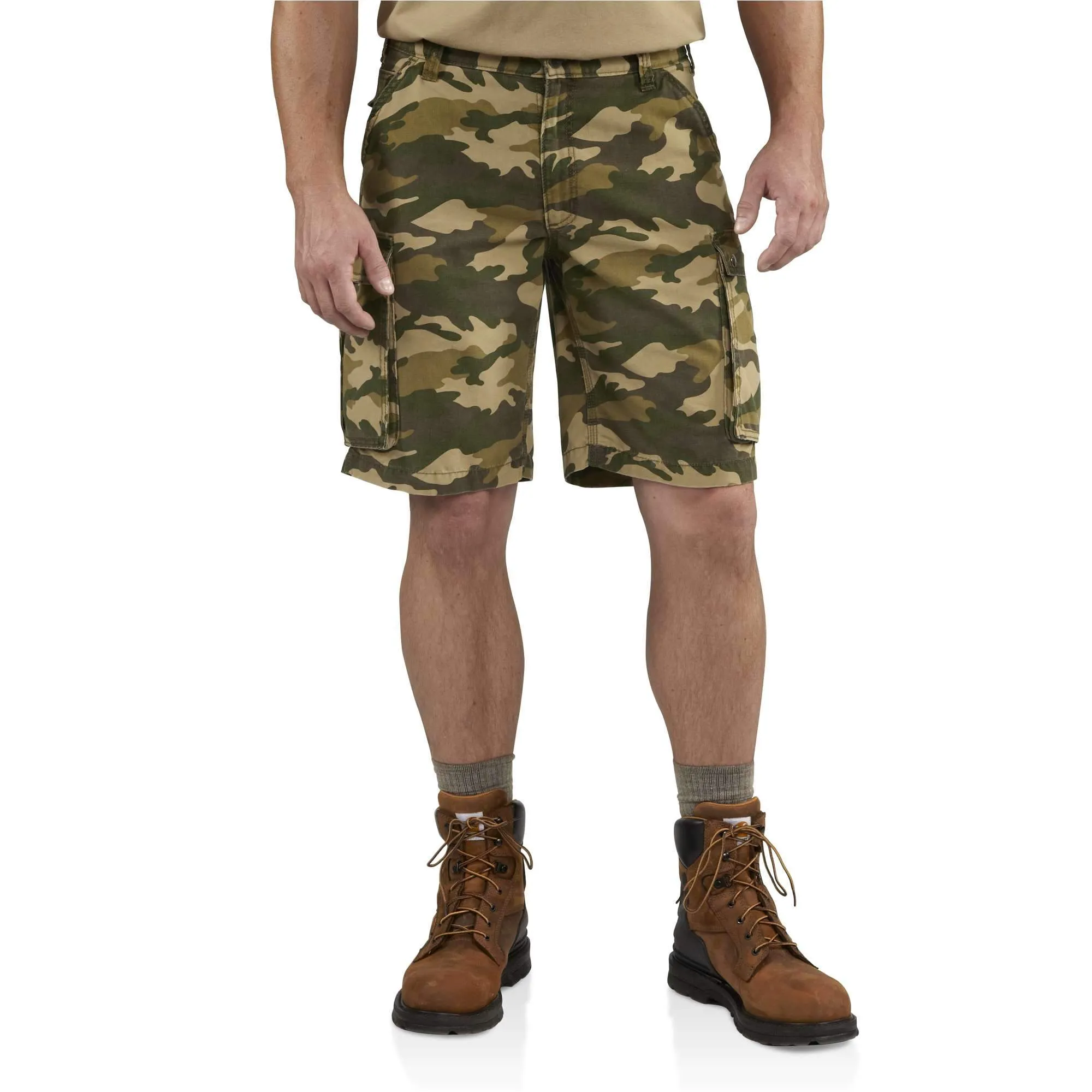 Carhartt Men's 11-Inch Rugged Cargo Camo Short