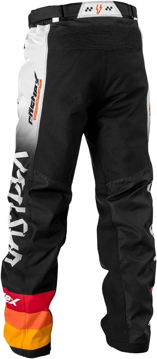 Castle X Men's R24 Race Pant (White/Black/Orange - Large)