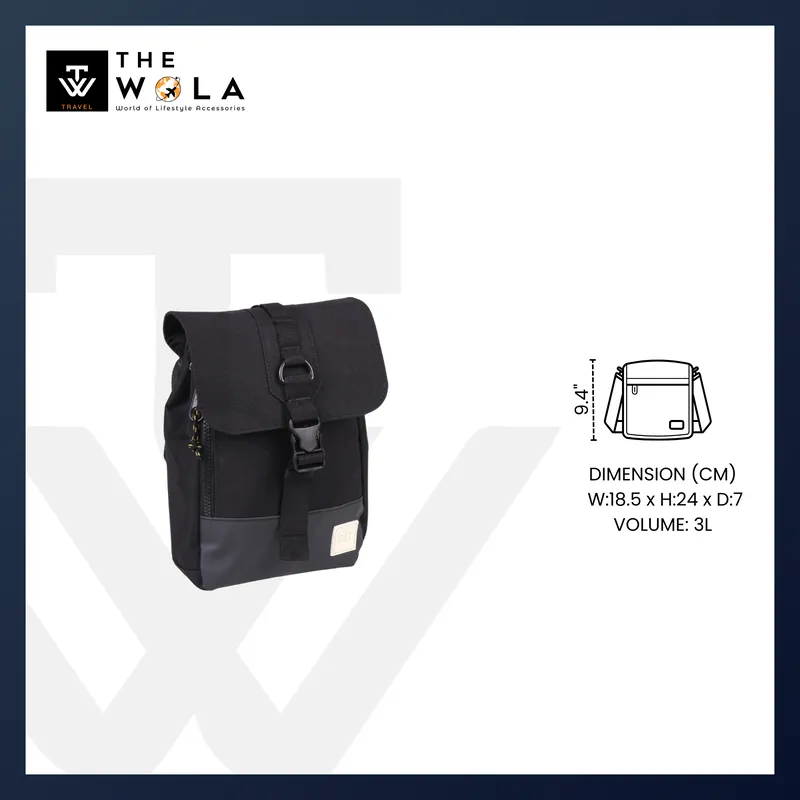 Caterpillar Core X Mangla Shoulder Bag - Durable, Stylish & Spacious Crossbody Bag