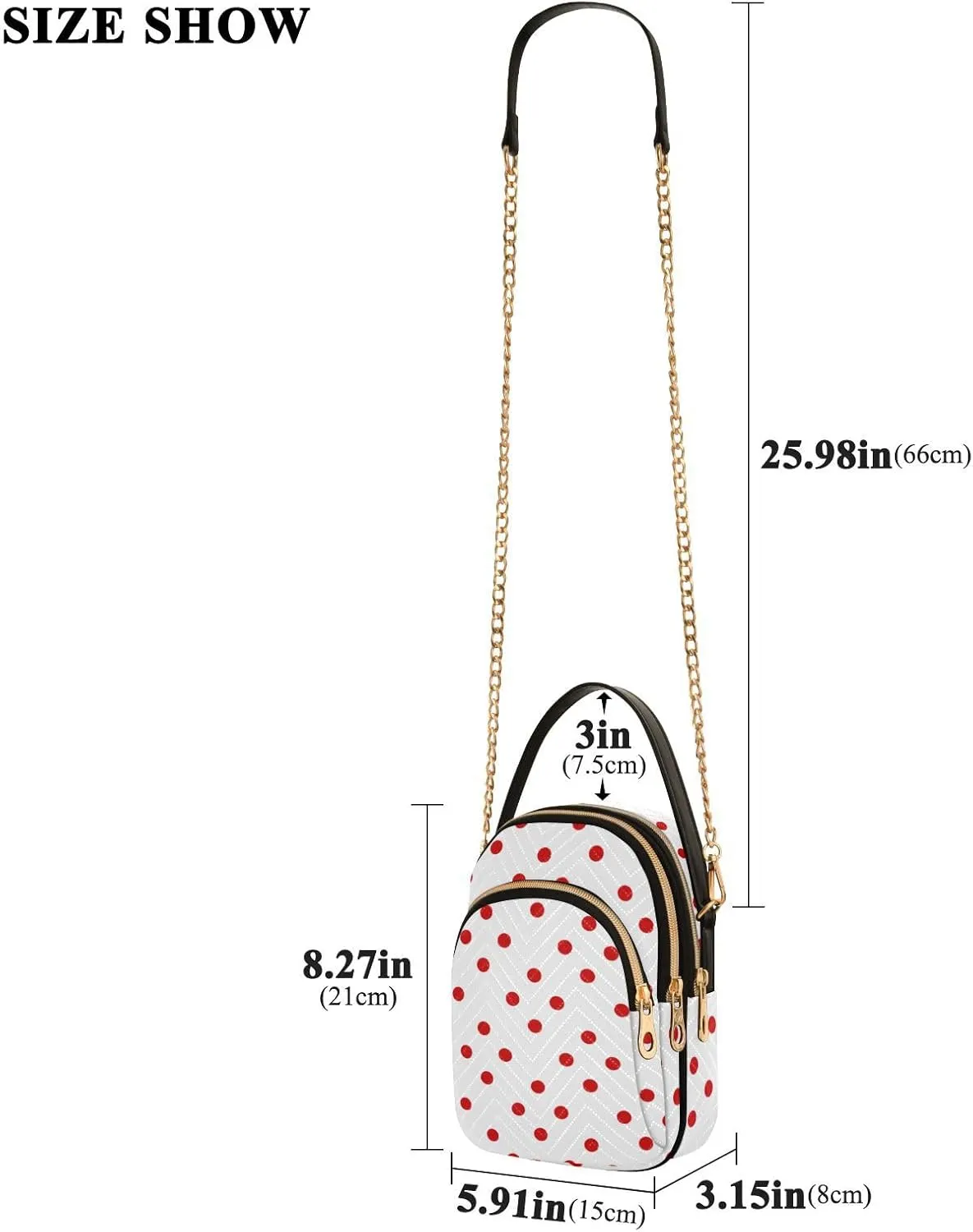 Cell Phone Purse Crossbody Handbag Durable Shoulder Bag Sturdy Travel Pouch