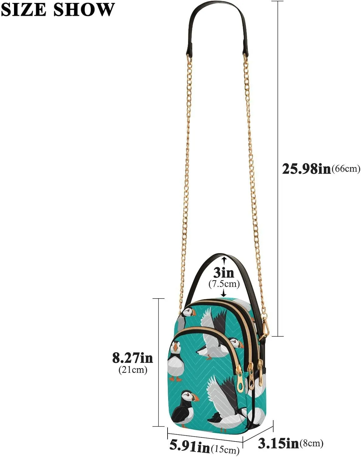 Cell Phone Purse Crossbody Handbag Durable Shoulder Bag Sturdy Travel Pouch