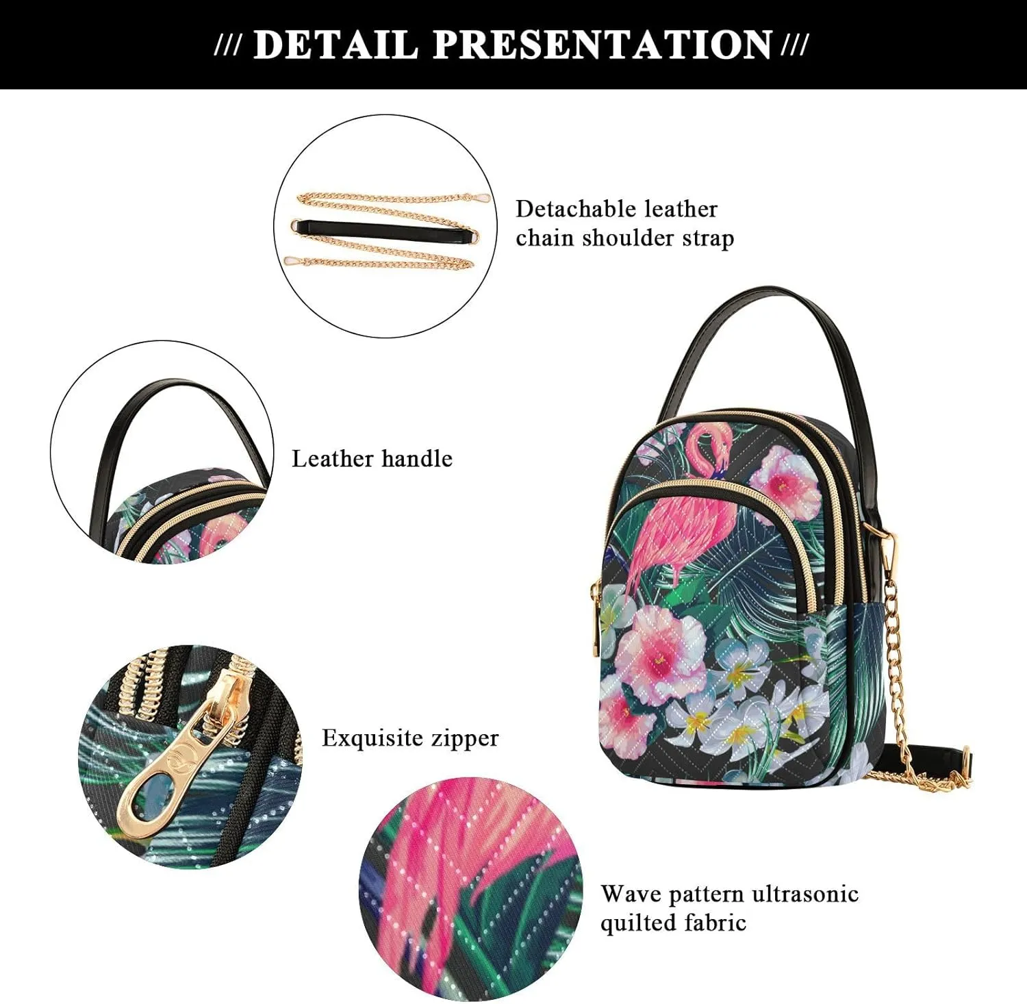 Cell Phone Purse Crossbody Handbag Durable Shoulder Bag Sturdy Travel Pouch