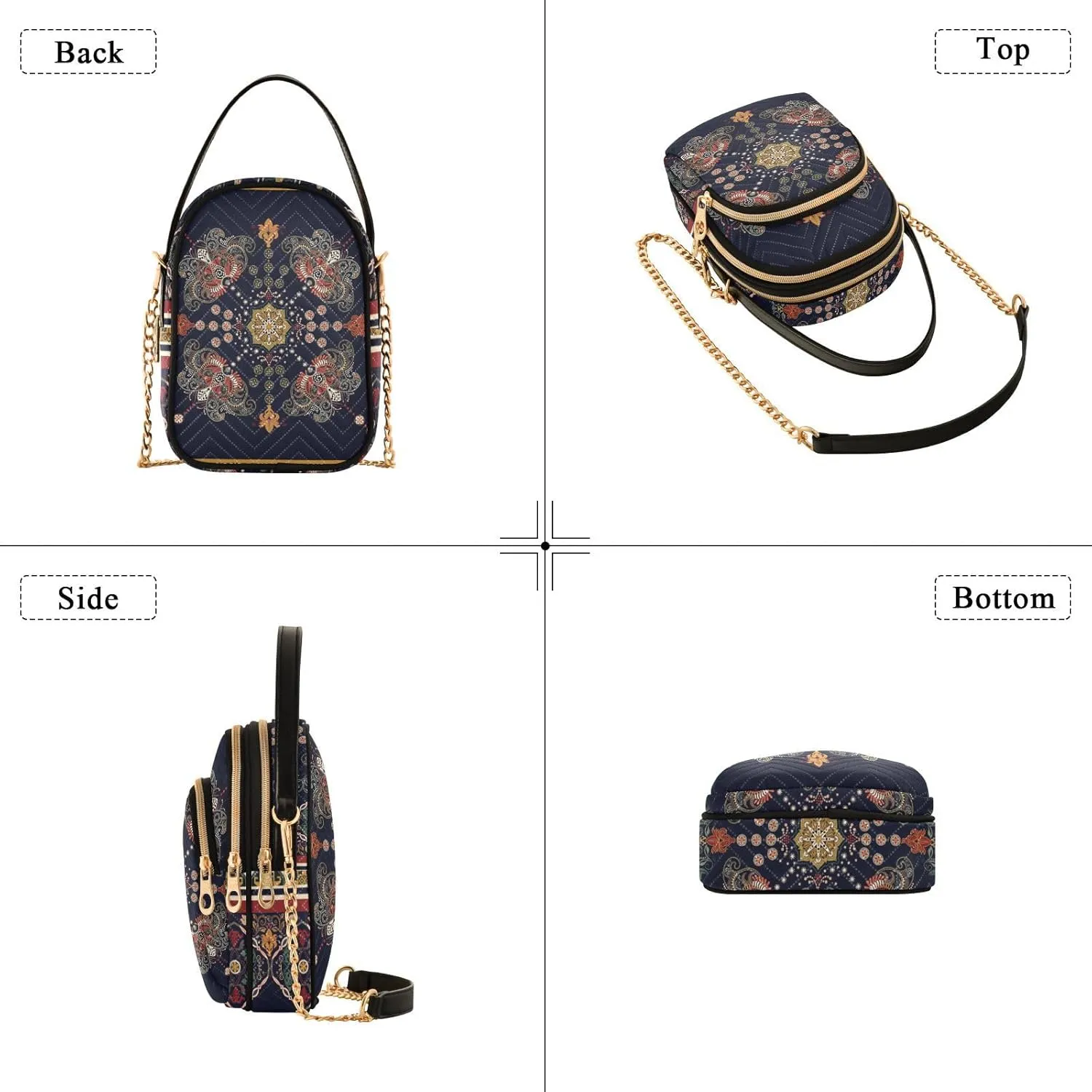 Cell Phone Purse Crossbody Handbag Durable Shoulder Bag Sturdy Travel Pouch