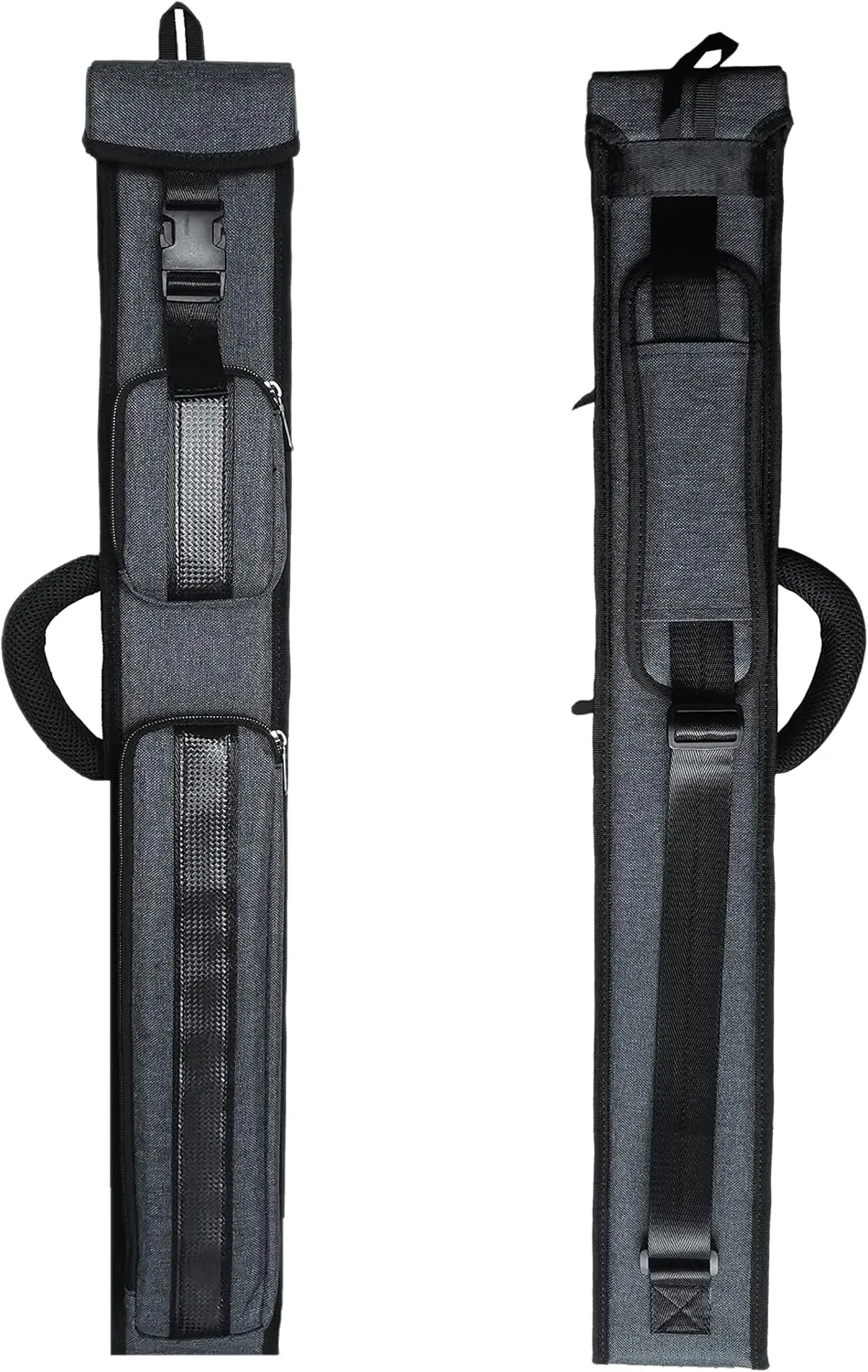 Champion 2X2,2X3,3X4 Nylon/Leatherette Billiard Pool Cue Stick Hard Case