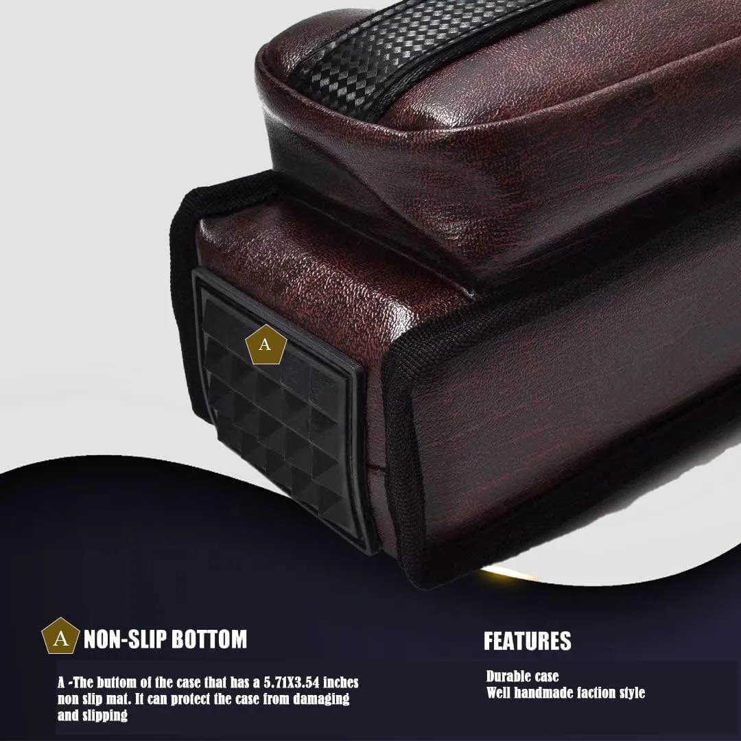 Champion 2X2,2X3,3X4 Nylon/Leatherette Billiard Pool Cue Stick Hard Case