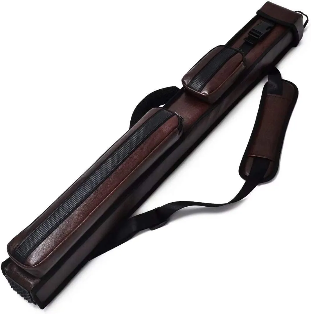 Champion 2X2,2X3,3X4 Nylon/Leatherette Billiard Pool Cue Stick Hard Case