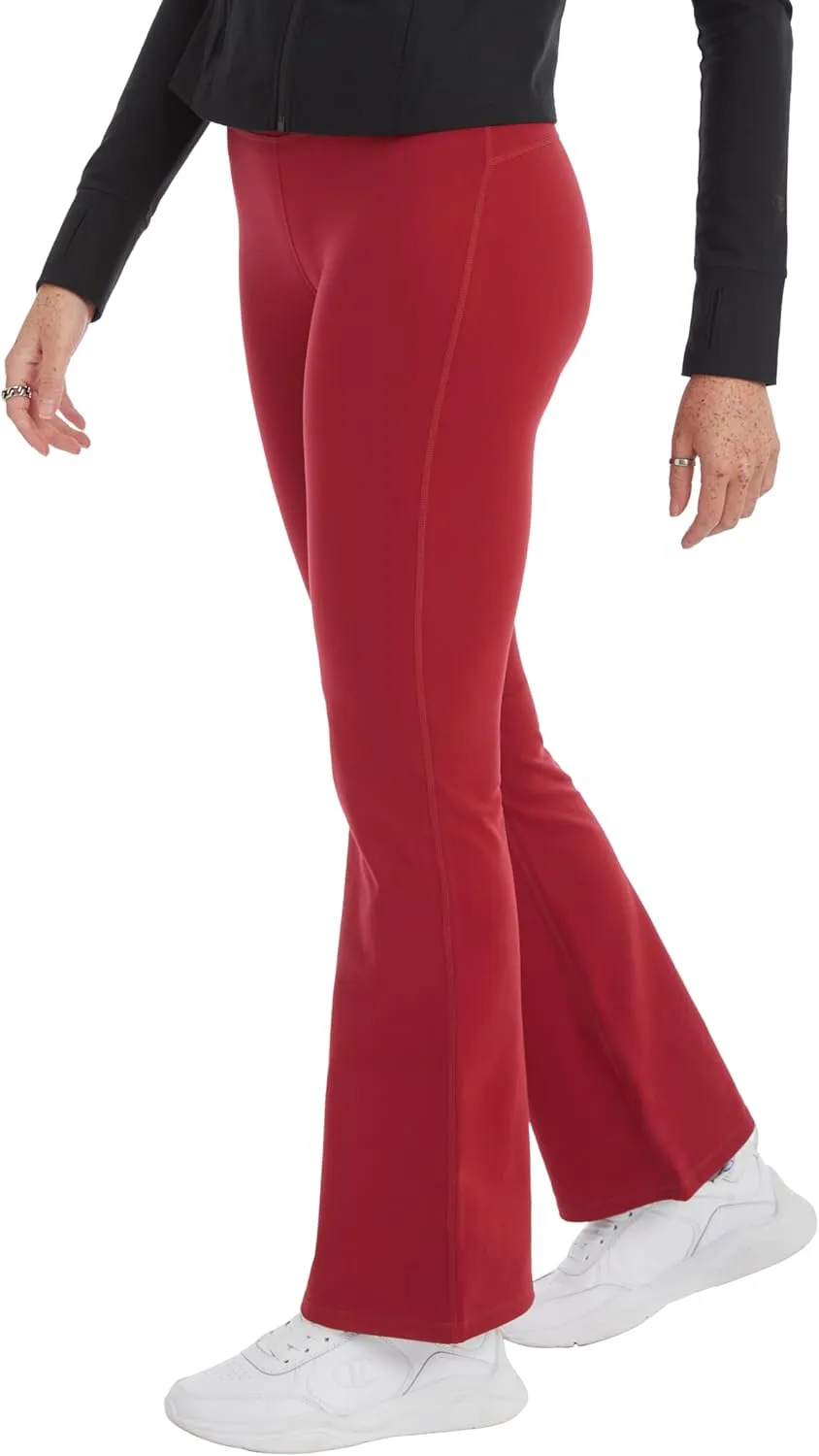 Champion Women'S Flare Leggings, Soft Touch, Moisture Wicking, Flared Pants For Women (Plus Size Available)