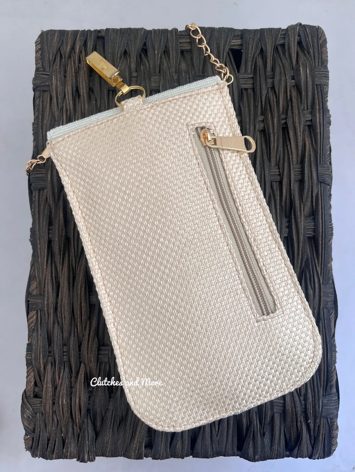 Chandni Charm Mobile Sling White