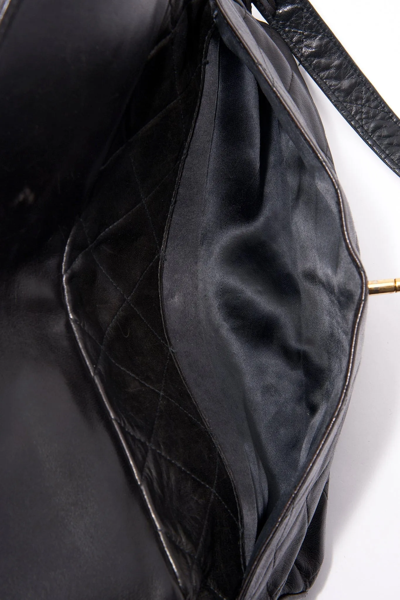 Chanel Quilted Black Camera Crossbody Bag