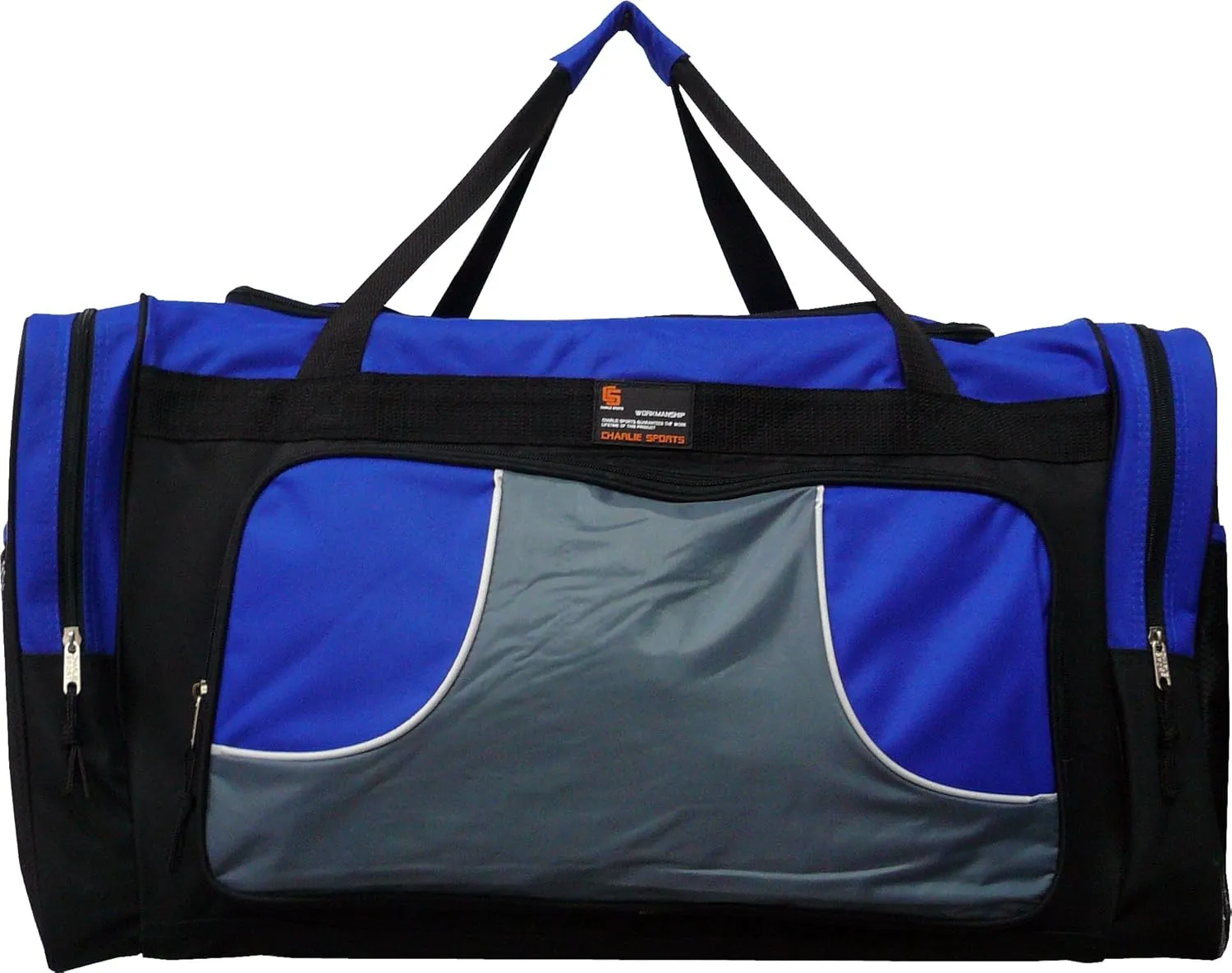 Charlie Sports Duffle Bag (20-inch, Blue)