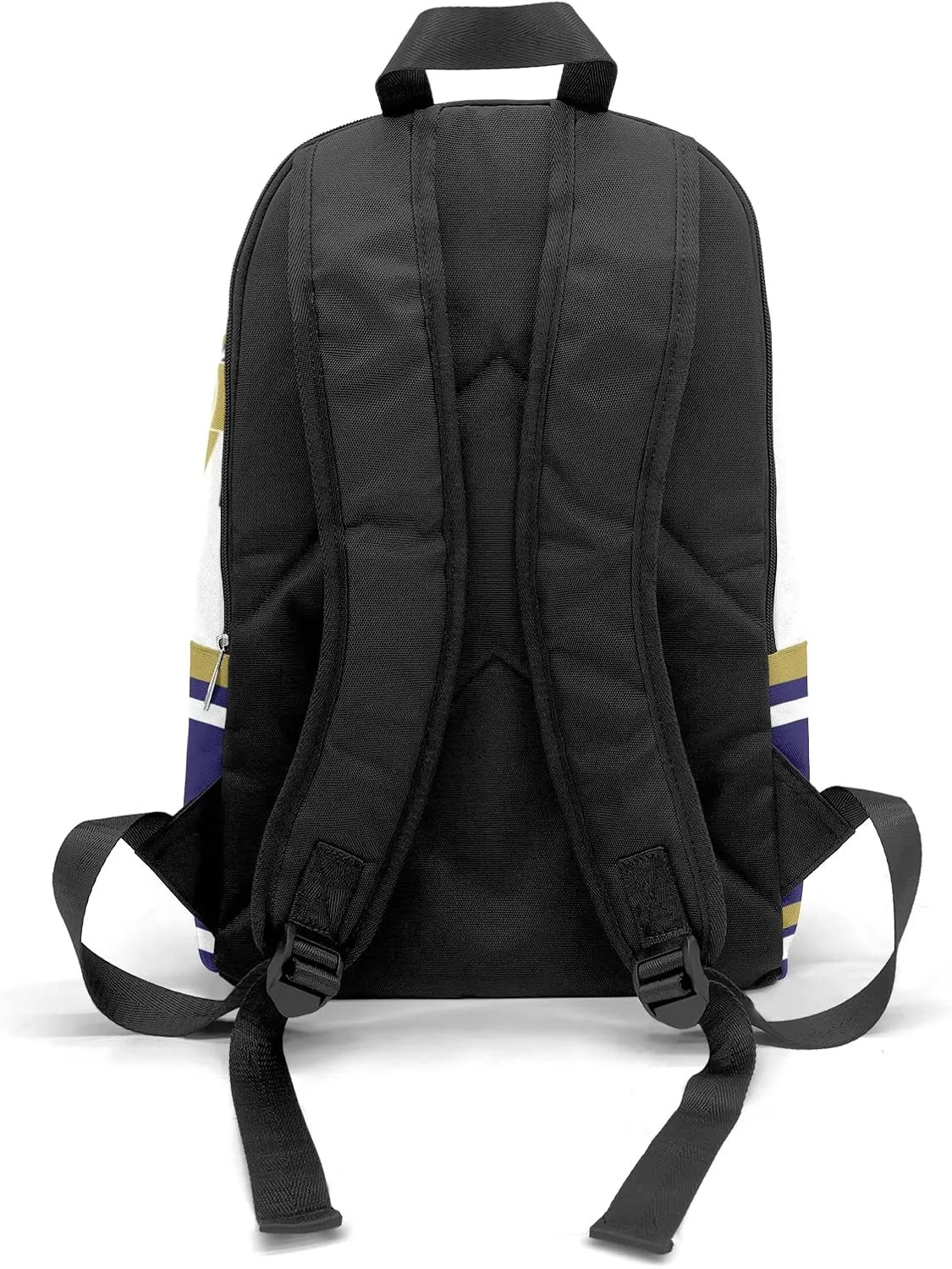 Cheerleader Yellow Blue Personalized Backpack for Teen Boys Girls,Custom Travel Backpack Bookbag Casual Bag Name Gift 11.8"(L) x 5.51"(W) x 17.72"(H)