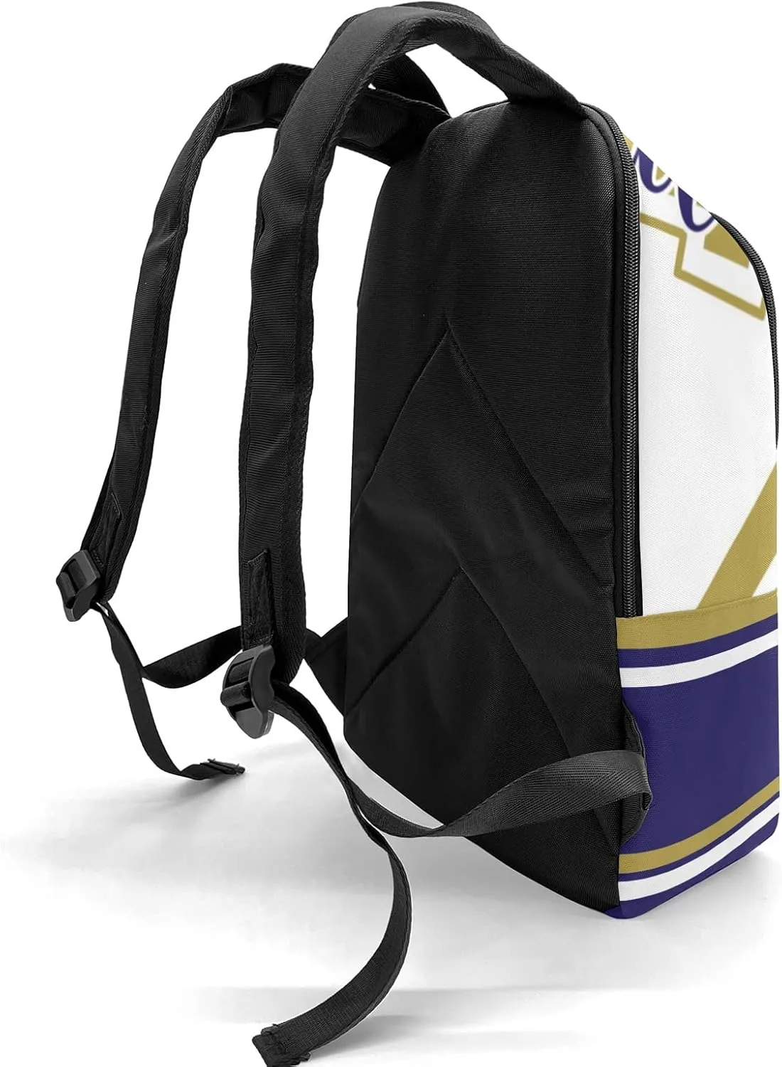 Cheerleader Yellow Blue Personalized Backpack for Teen Boys Girls,Custom Travel Backpack Bookbag Casual Bag Name Gift 11.8"(L) x 5.51"(W) x 17.72"(H)