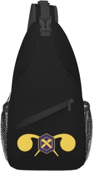 Chemical Branch Insignia Crossbody Bags For Women Men Chest Backpack Gym Shoulder Bag Travel Outdoor Sports Casual Crossbody Bags