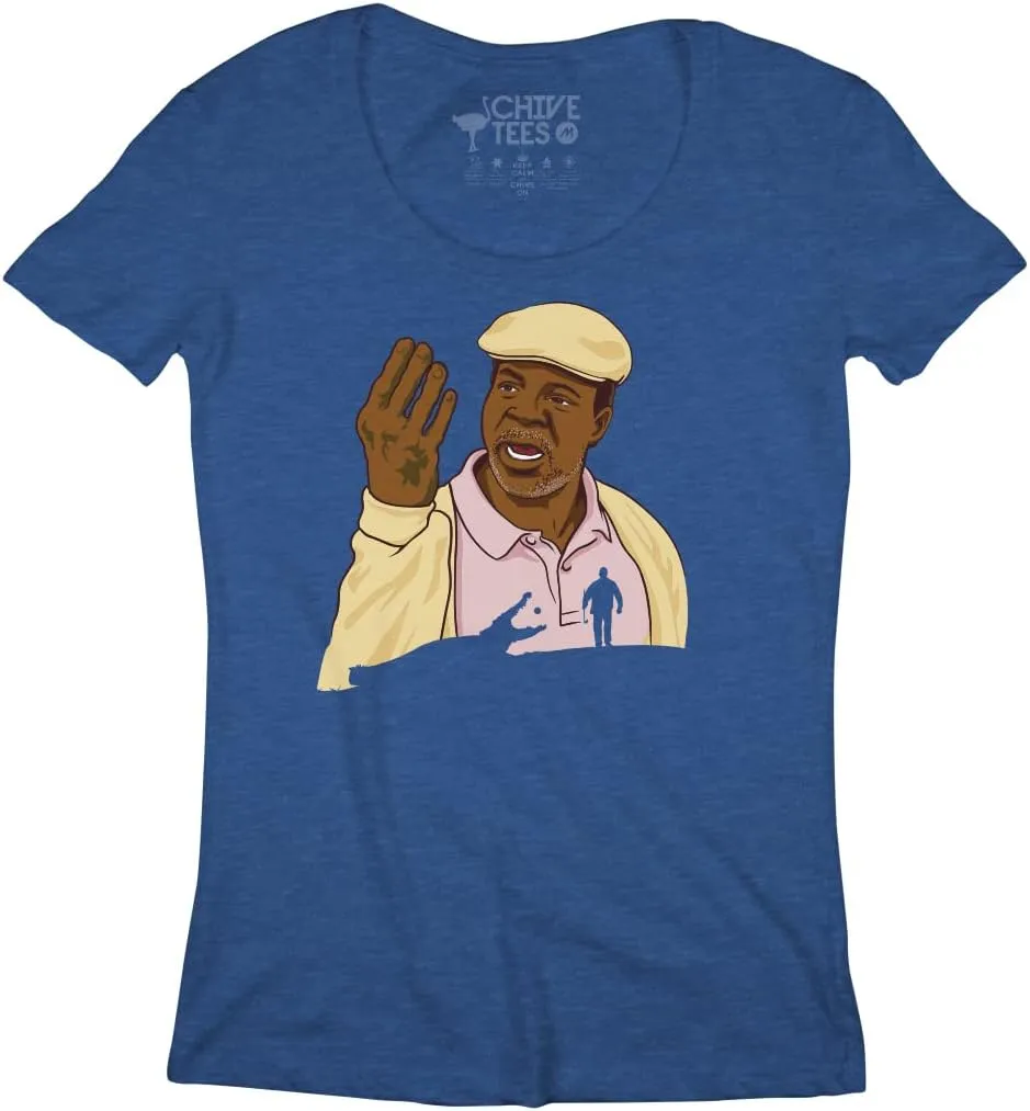 Chubbs Peterson Gator Hand T-Shirt – Happy Gilmore Funny Golf Movie Tee