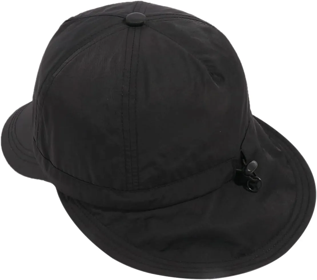 CLAPE Baseball Cap Style Fishing Safari Cap for Outdoor Hiking Camping Sun Protection Short Brim Sun Hat with Neck Flap
