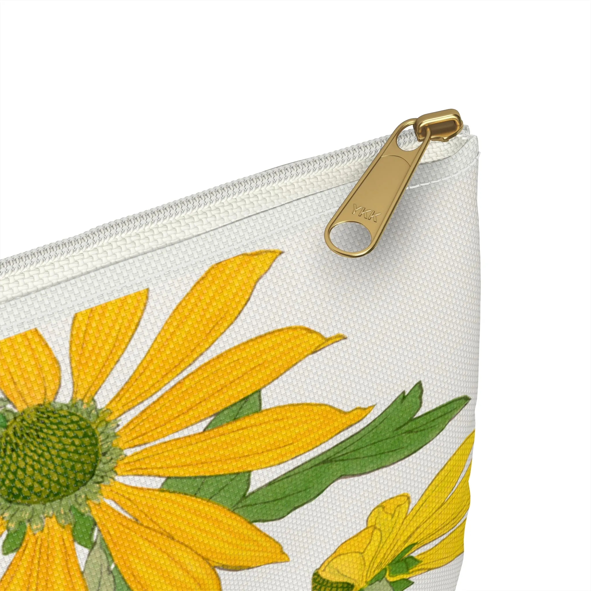 Clerodendrum & Rudbeckia by Tanigami Kônan Accessory Pouch