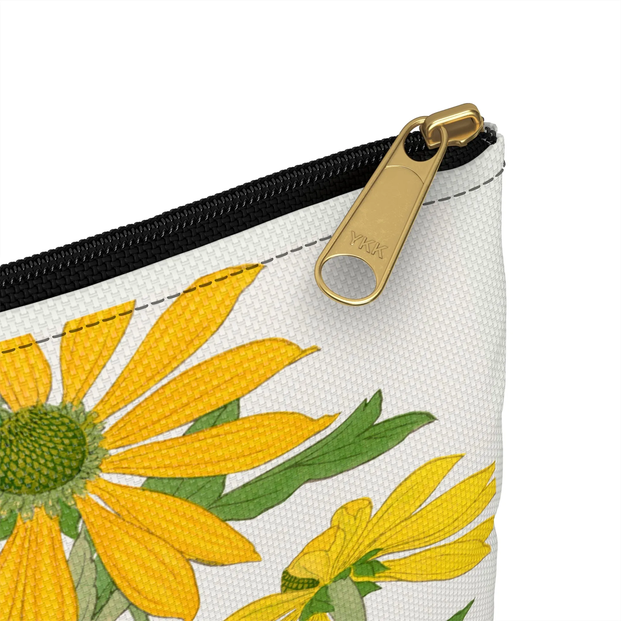 Clerodendrum & Rudbeckia by Tanigami Kônan Accessory Pouch