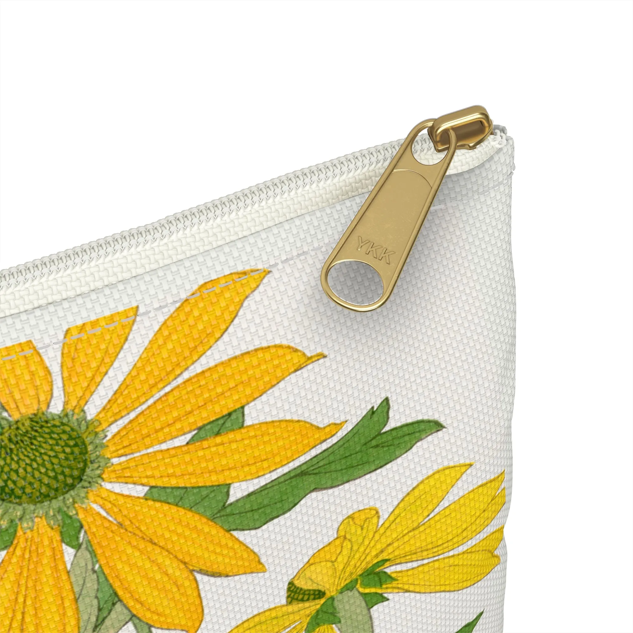 Clerodendrum & Rudbeckia by Tanigami Kônan Accessory Pouch