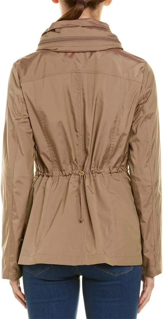 Cole Haan Women's Short Packable Rain Jacket