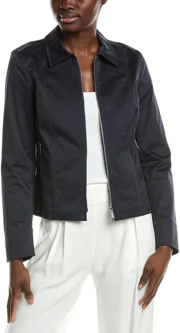 Collared Zip Pocket Jacket