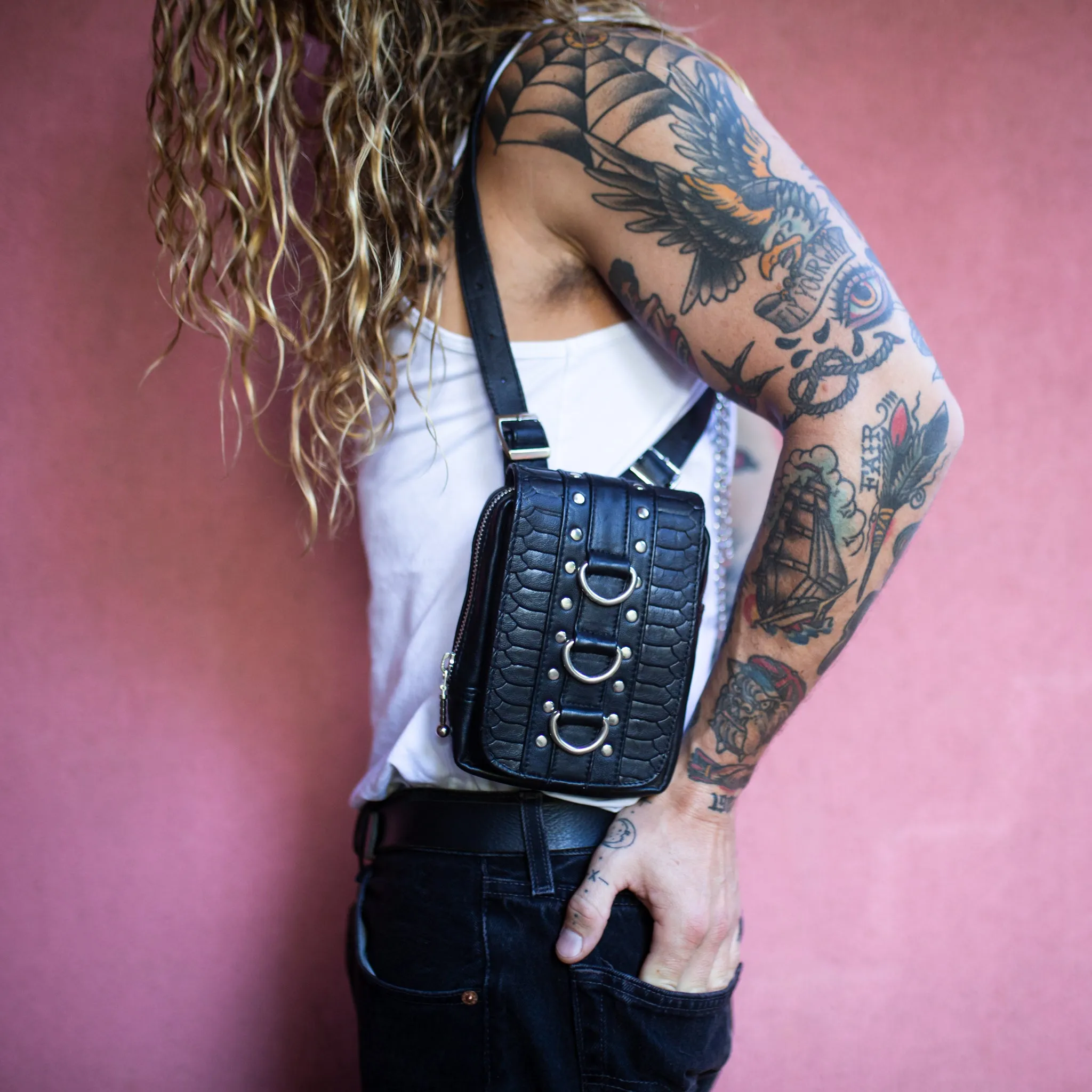 Combat Holster ~ Silver