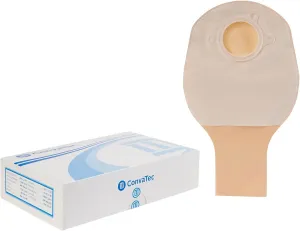ConvaTec Surfit Natura Drainable Pouch, 10 inch Opaque with 2-Sided Comfort Panel, Model No : 401507, Size : 45 mm - 10/Box