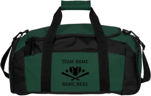 Create a Custom Softball Duffel Bag: Gym Duffel Bag
