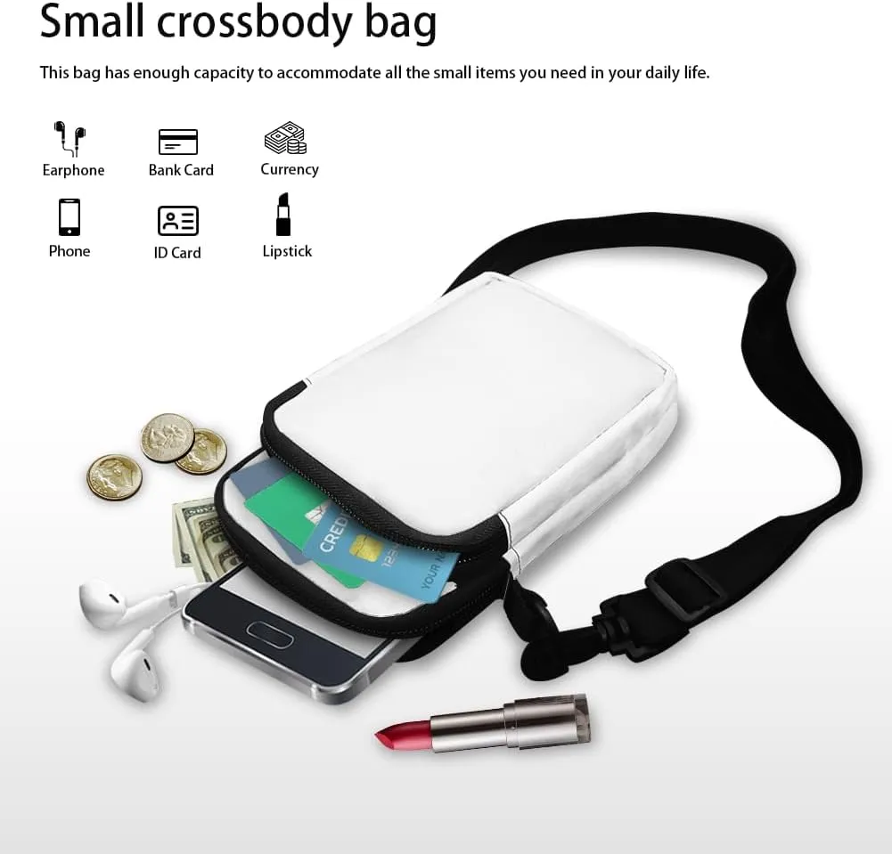 Crossbody Bag Crossbody Purses for Women Shoulder Bags with Strap Casual Polyester Shoulder Bag
