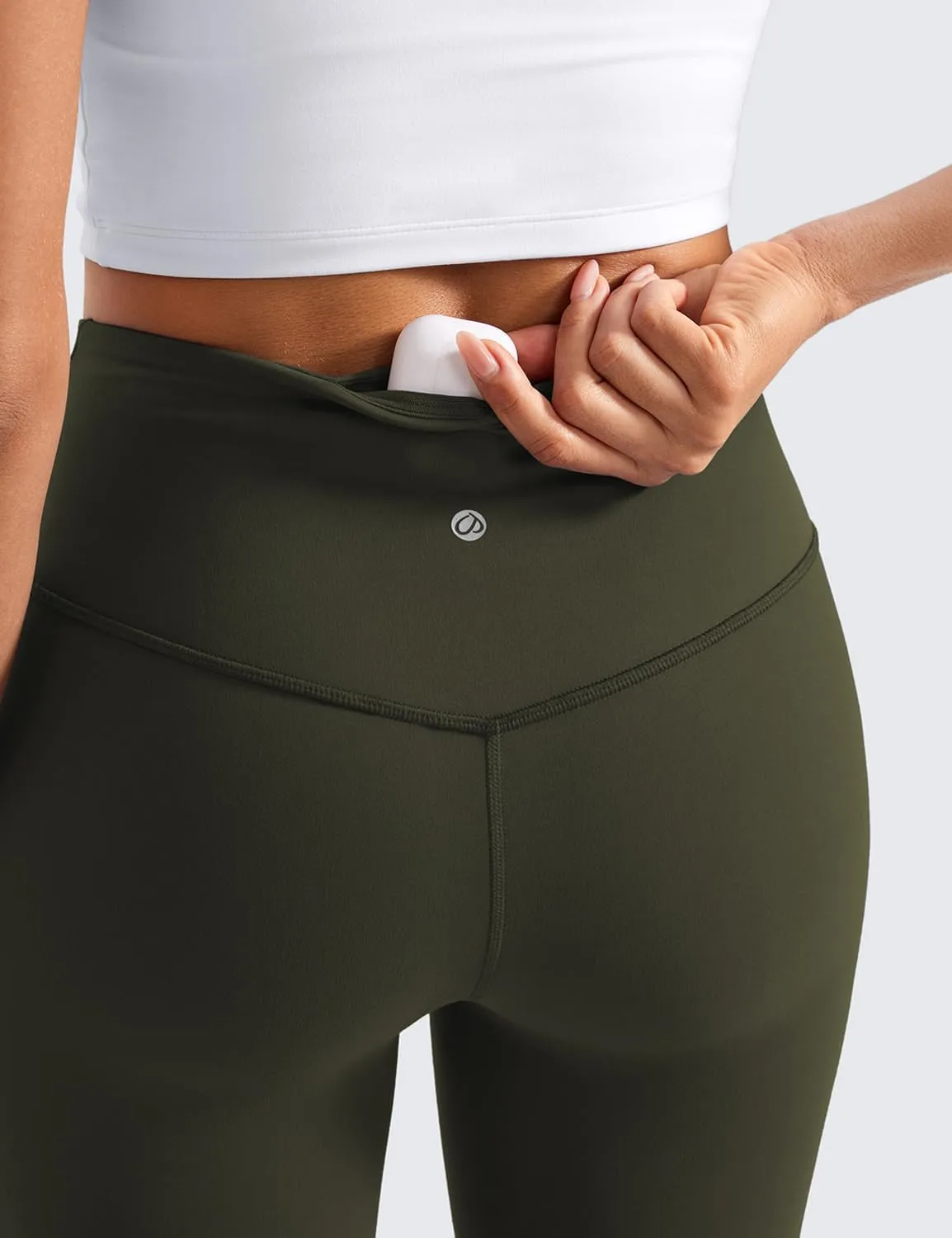 CRZ YOGA Womens Butterluxe High Waist Flare Pants 29" / 30.5" / 32" / 33.5" - Yoga Bootcut Wide Leg with Pocket Lounge