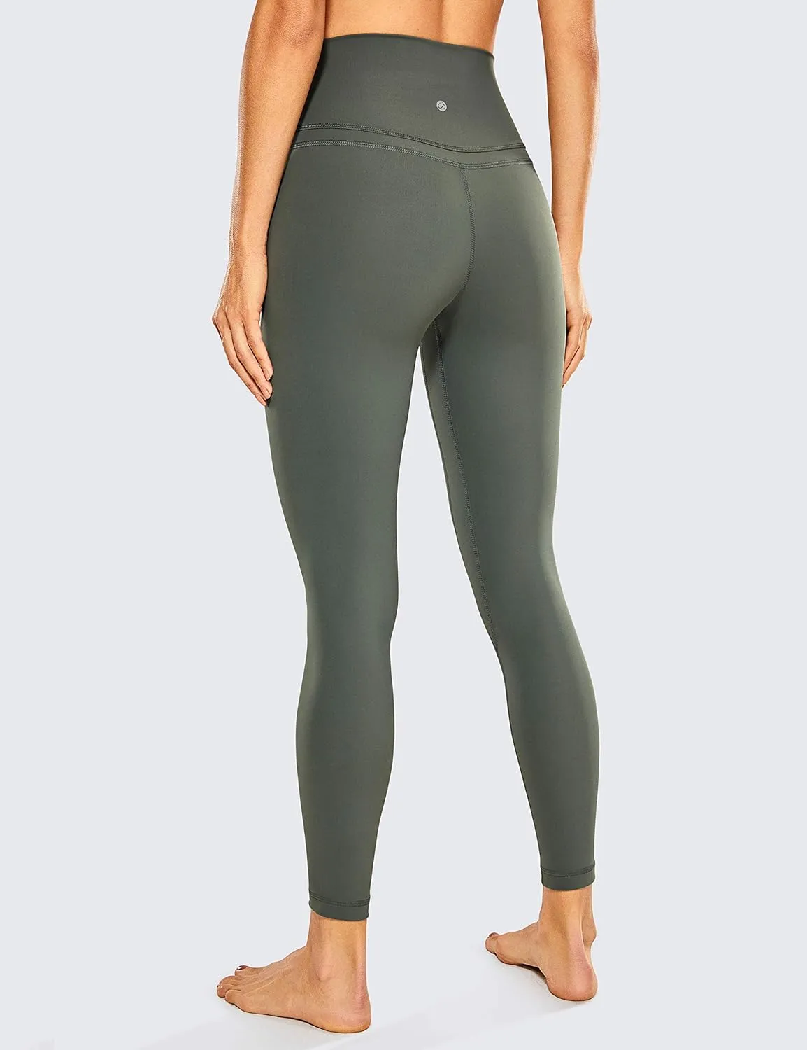 CRZ YOGA Womens Naked Feeling Workout 7/8 Yoga Leggings - 25 Inches High Waist Tight Pants