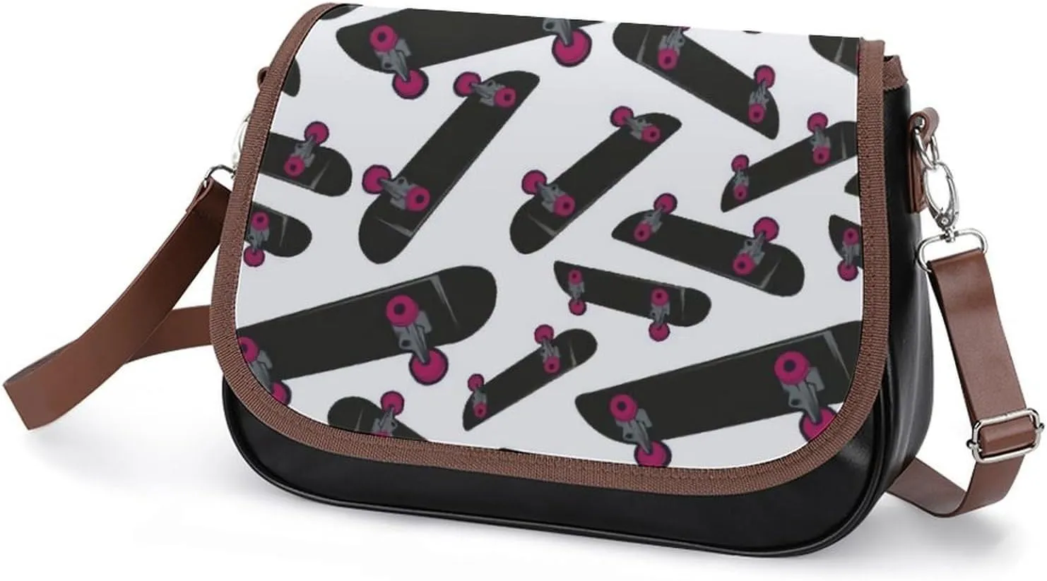 Cute AutismAwareness Fashionable And Durable Portable Leather Shoulder Bag