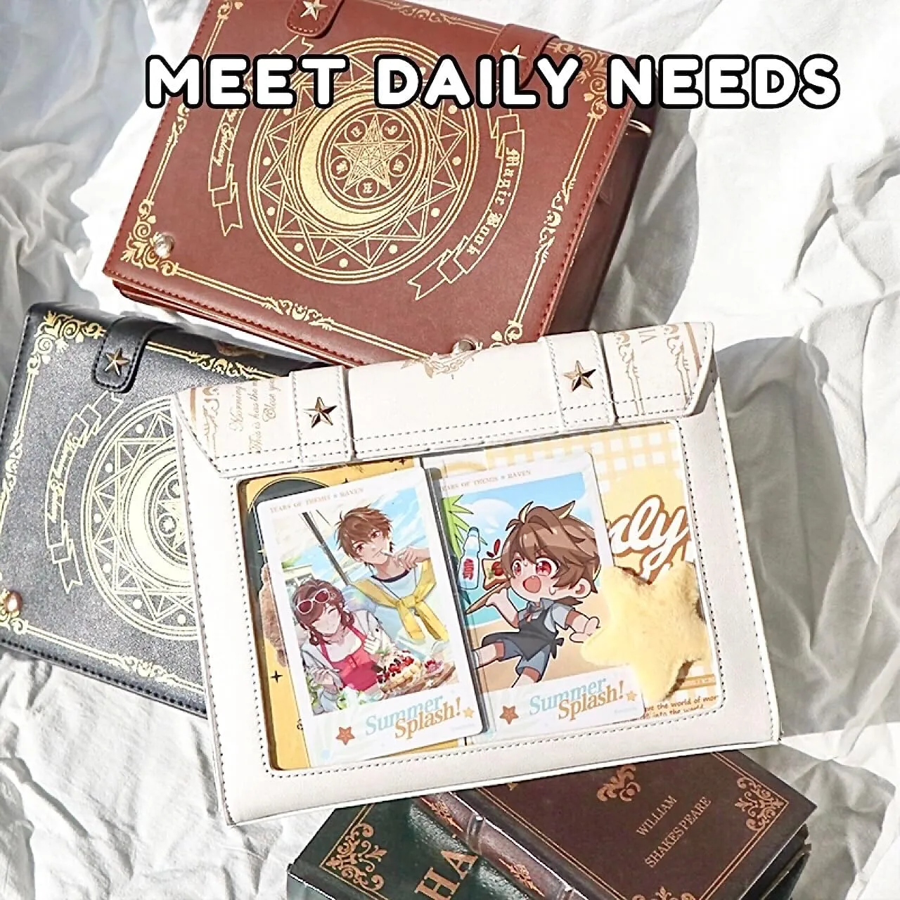 Cute Ita Bag Multi-Purpose Crossbody Bag Messenger Bag Shoulder Tote Bag Purse Kawaii Anime Pin Display Bag for Cosplay