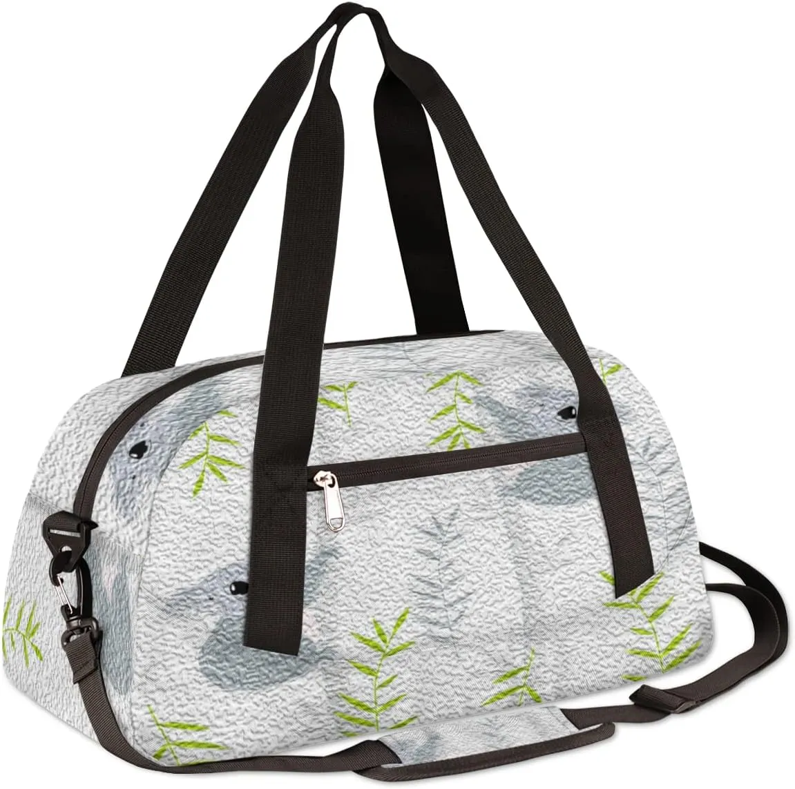 Cute Koala Animals Kids Duffel Bag for Girls Boys Teens, Koala Oil Painting Dance Bag Overnight Small Duffel Bag Carry On Weekend Sports Gym Travel Bag for School Practice Gymnastics Ballet