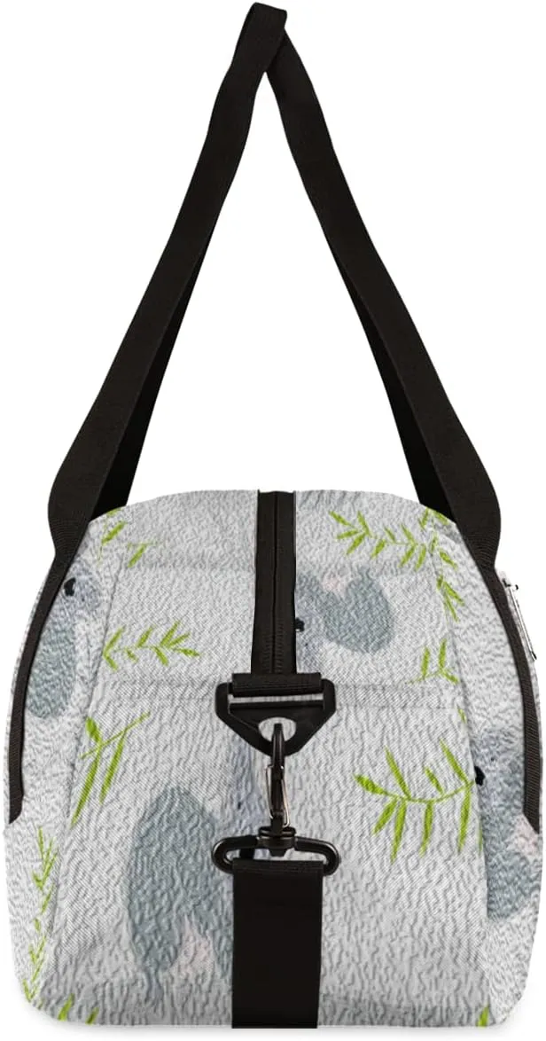 Cute Koala Animals Kids Duffel Bag for Girls Boys Teens, Koala Oil Painting Dance Bag Overnight Small Duffel Bag Carry On Weekend Sports Gym Travel Bag for School Practice Gymnastics Ballet