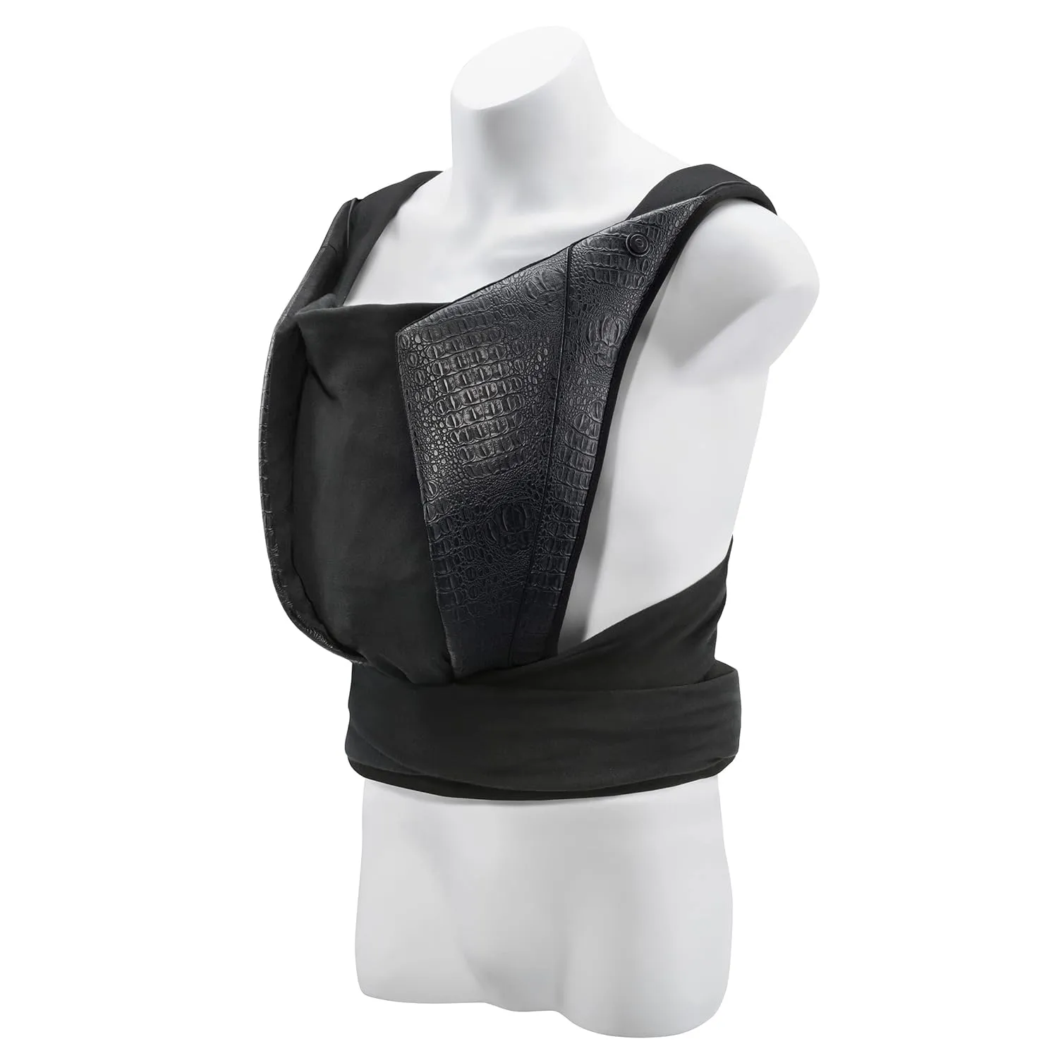 CYBEX YEMA TIE Baby Carrier in Leatherette/Stardust Black