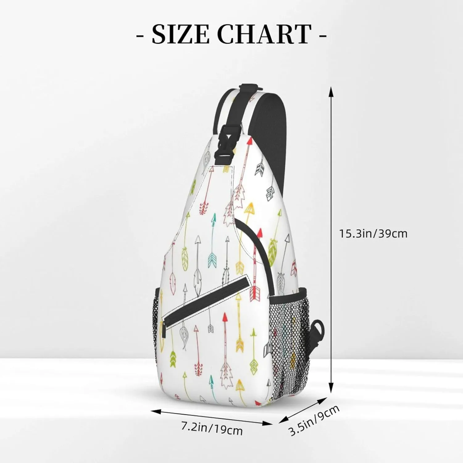 Dachshund Dog Crossbody Sling Backpack Sling Bag Travel Hiking Chest Bag Daypack For Women Men