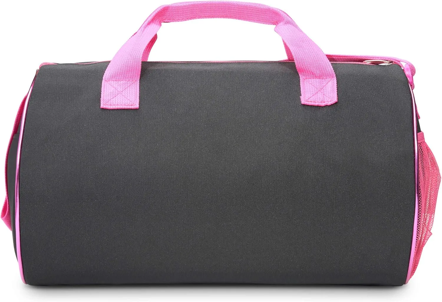 Dance Duffle Bag for Girls, Water-resistant Kids Travel Bag with Adjustable Carry On and Handy Pouch, Dance Accessories For Girls (Black/Multi) One Size