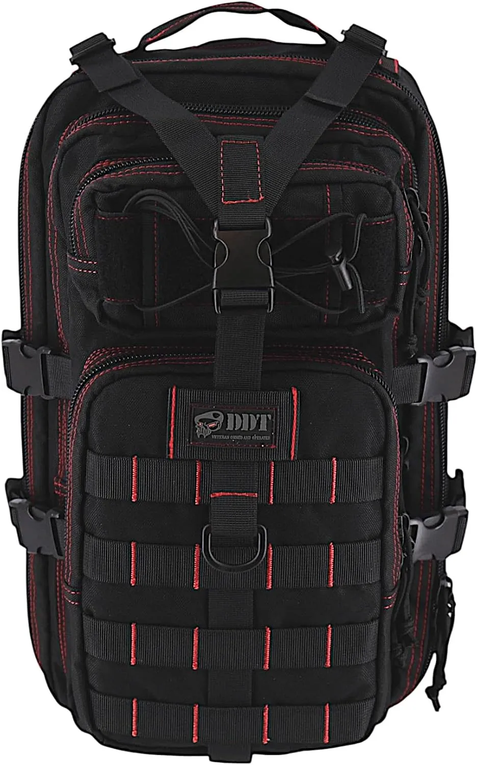 DDT Death Dealer Tactical Anti-Venom 24 Hour Assault EDC Backpack, Color Bloodline