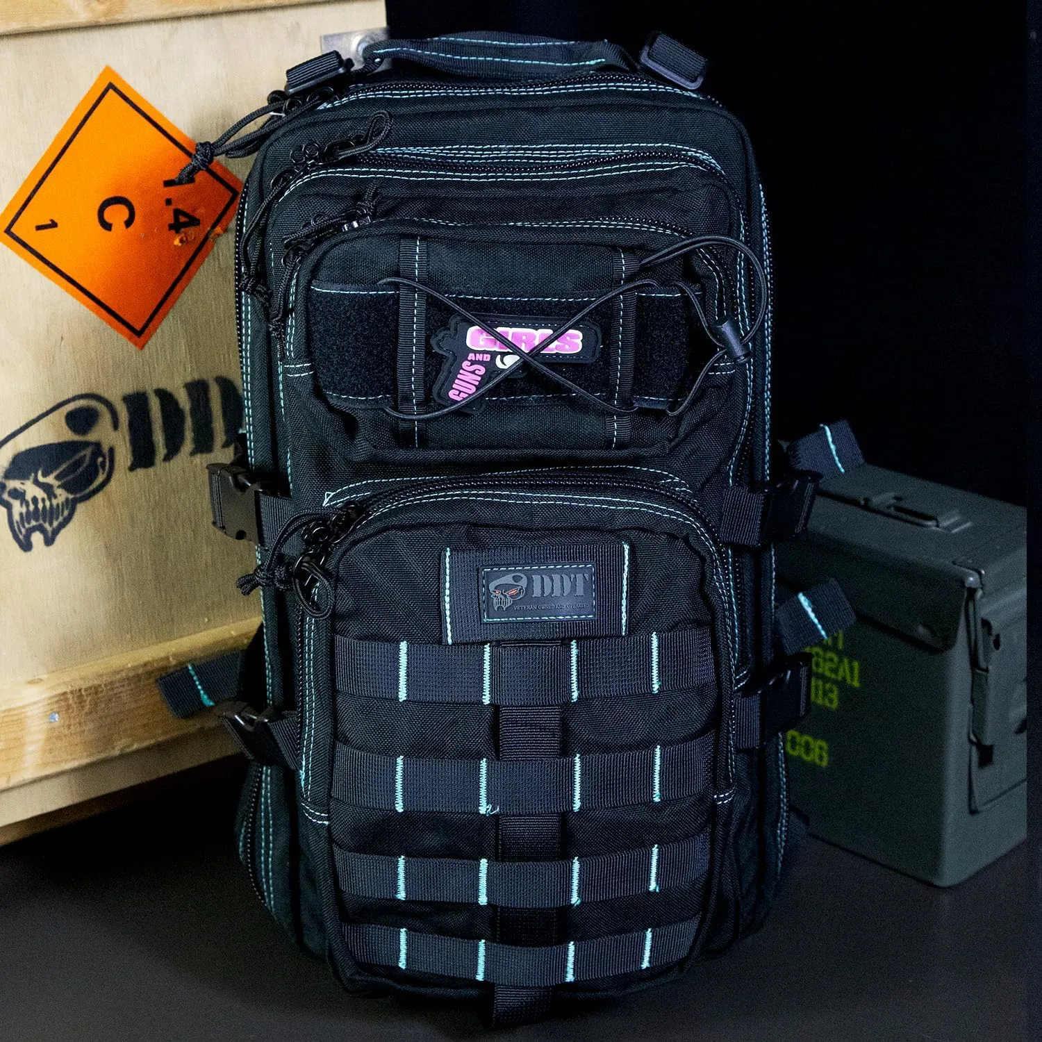 DDT Death Dealer Tactical Anti-Venom 24 Hour Assault EDC Backpack (Ice)