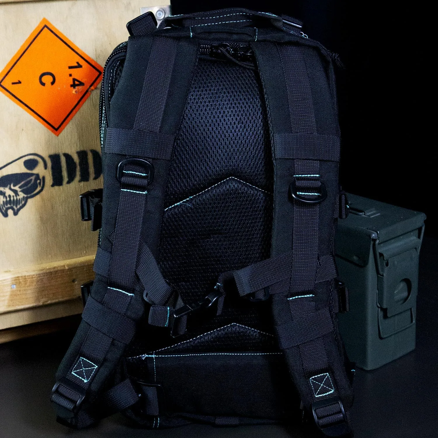 DDT Death Dealer Tactical Anti-Venom 24 Hour Assault EDC Backpack (Ice)