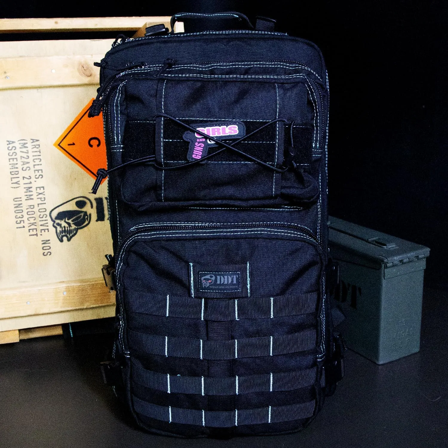 DDT Death Dealer Tactical Venom 48 Hour Assault Backpack, Color Ice
