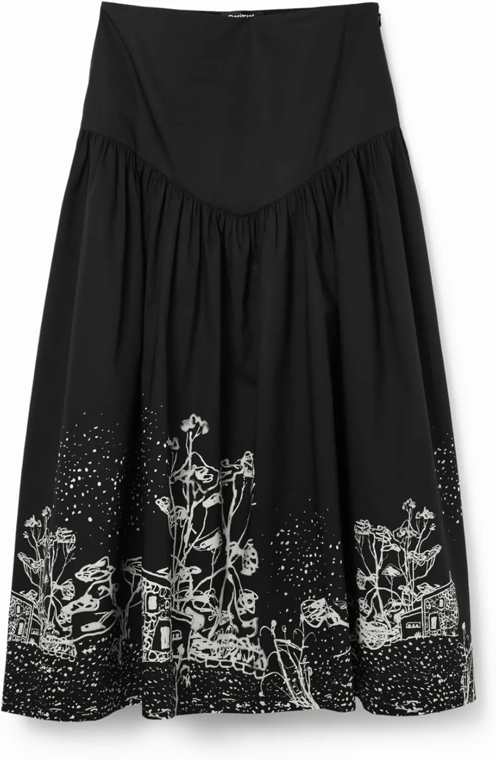 Desigual Women's Woman Woven Skirt Long